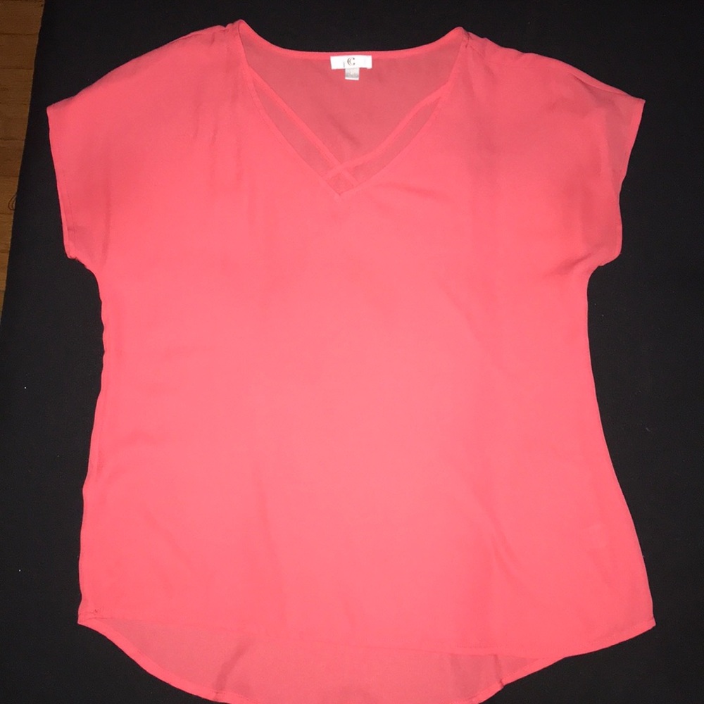 Pink blouse